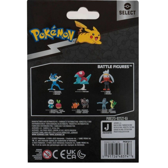 Pokémon Select Evolution Toxel and Toxtricity Multi-Pack Action Figure Set - Picture 3 of 8